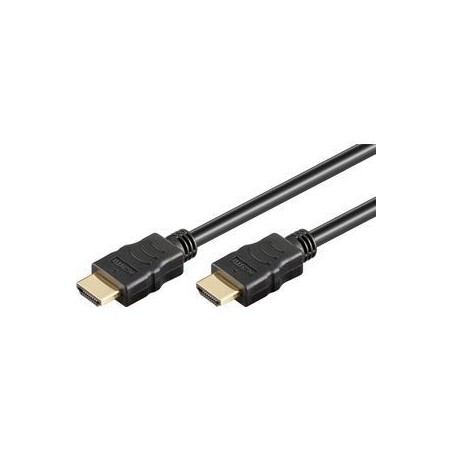High Speed HDMI™ Cable with Ethernet, Black - Ultra-Fast Connectivity for Stunning Visuals & Superior Audio - v. 4040849606083